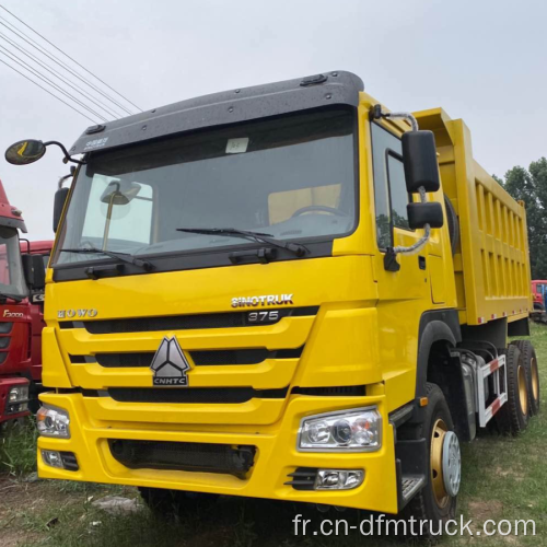 Camions à benne basculante remis à neuf HOWO 371